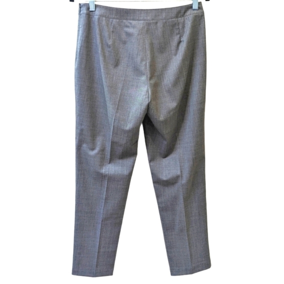 LAFAYETTE 148 Women's Bleecker Virgin Wool Blend Light Grey Career Pants (2) - Picture 2 of 5